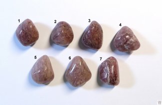 Hilutit (Zirkon-Granat-Quarz) Trommelstein